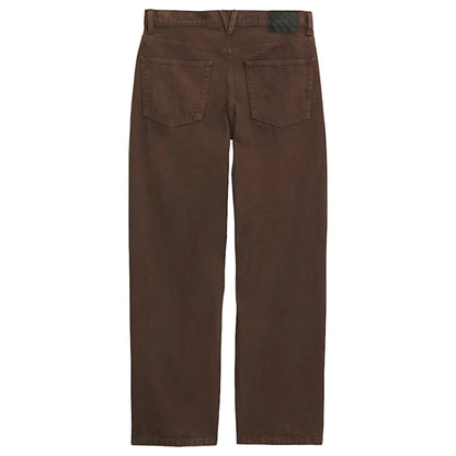Vans Skate Check-5 Loose Denim Pants - Dark Brown