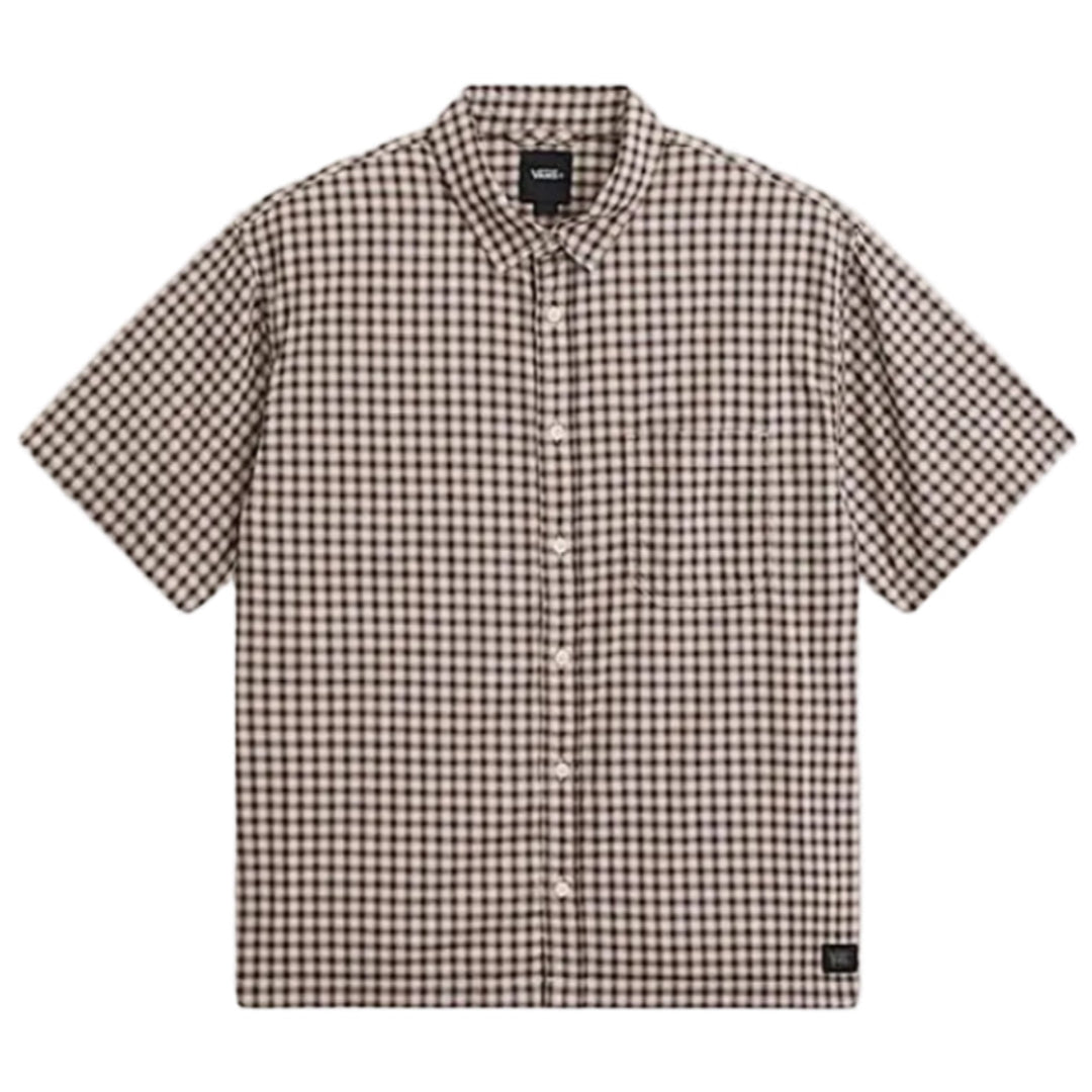 Vans Larkspur Mini Plaid T-Shirt - Oatmeal/Demitas