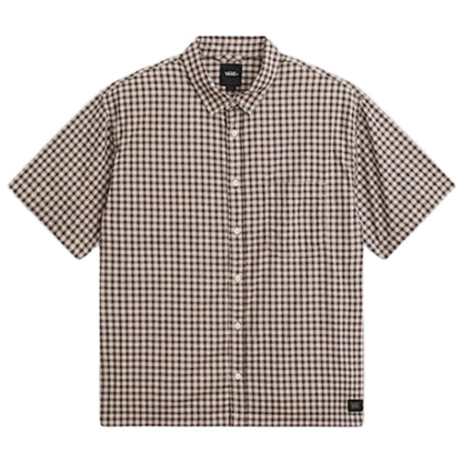 Vans Larkspur Mini Plaid T-Shirt - Oatmeal/Demitas