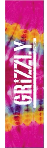 Grizzly Pink Tie-Dye Grip Tape