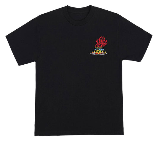 Santa Cruz Salba Voodoo Frame Heavyweight T-Shirt - Black
