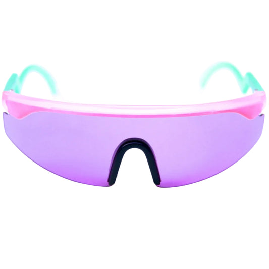 Happy Hour Accelerator Sunglasses - Pink/Turquoise