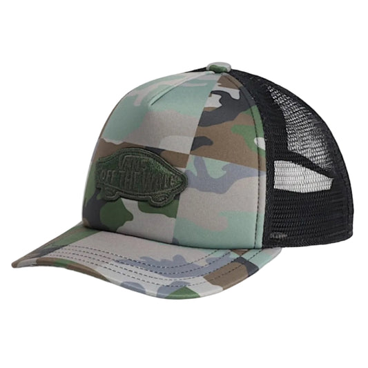 Vans Classic Patch Camo Trucker Hat - Aluminum