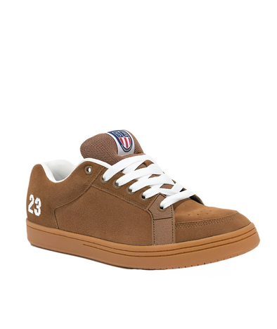 Etnies Sal 23 Skate Shoes (Brown/Gum)