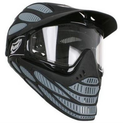 JT Flex 8 Full Coverage Paintball Mask - Grey