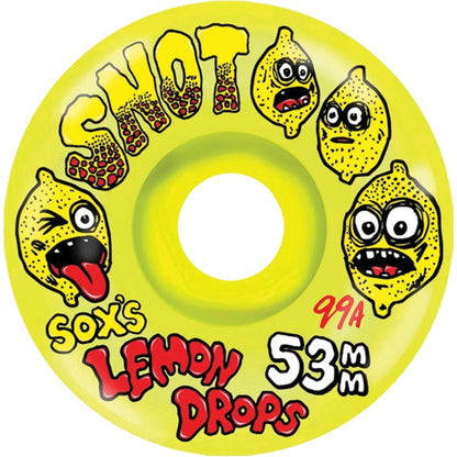 Snot Sox's Lemon Drop Conical Yellow 53MM 99A