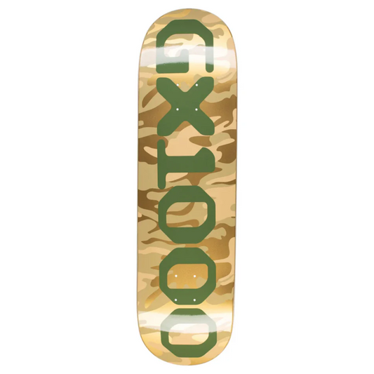 GX1000 Team OG Logo Deck 8.625 - Camo/Green