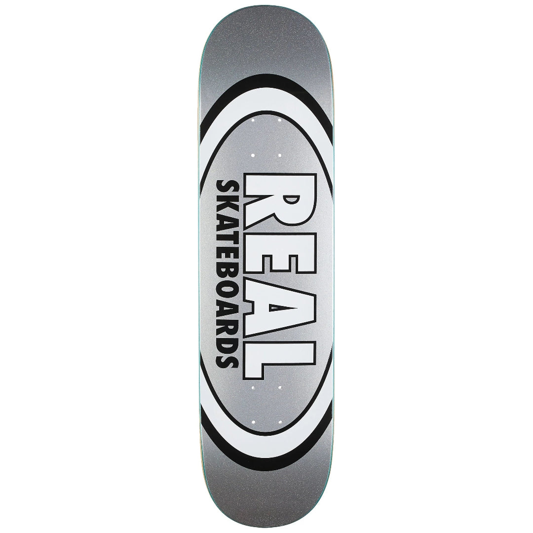 Real Oval EasyRider Deck Silver 8.25