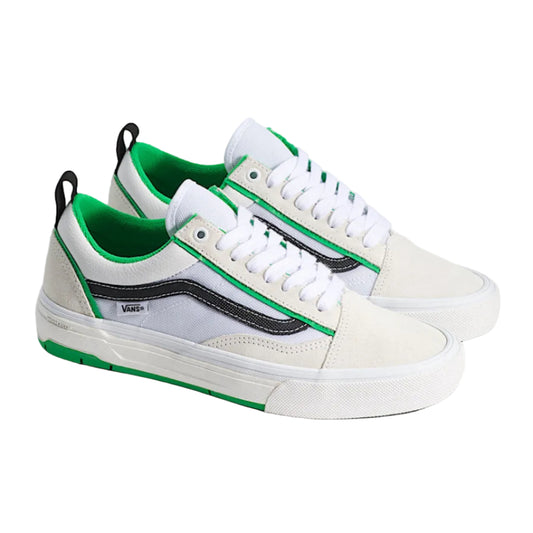 Vans Old Skool Wafflecup Shoes - White/Green