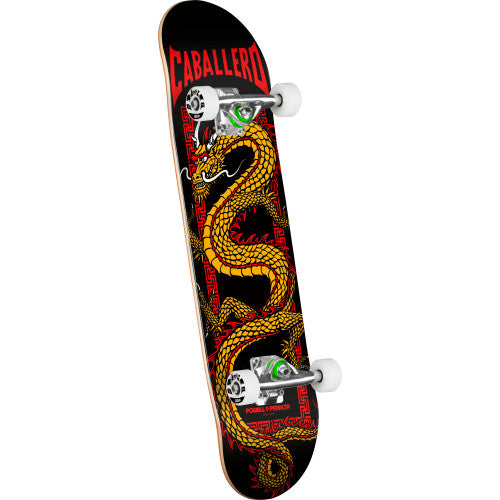 Powell Peralta Skateboard Complete Cab Chinese Dragon Black