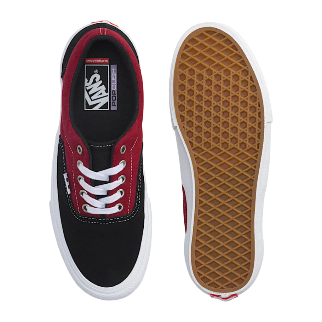 Vans Skate Era Shoes - Black/Dark Red