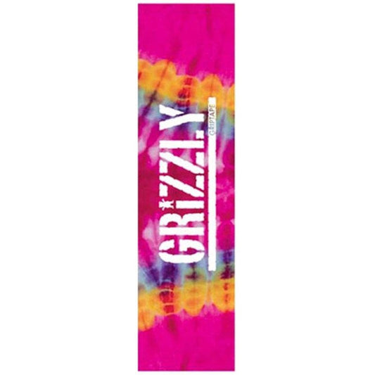 Grizzly Pink Tie-Dye Grip Tape 9"