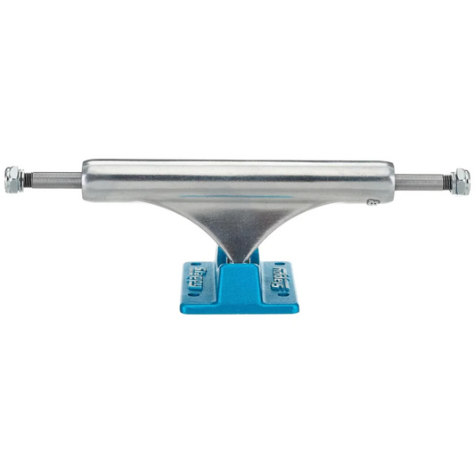 Slappy ST1 Inverted Kingpin Hollow Lights Ultra Low Trucks - Polished/Blue