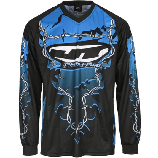 JT Barbed Wire Paintball Jersey - Blue