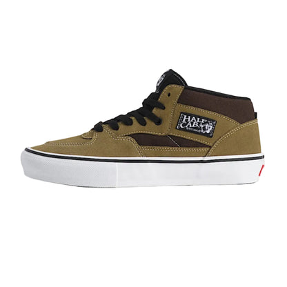 Vans Skate Half Cab Shoes - Olive Brown