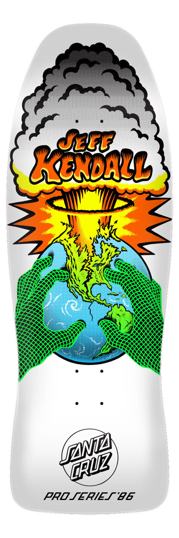Santa Cruz Skateboard Deck Kendall End Of The World Reissue 10.0