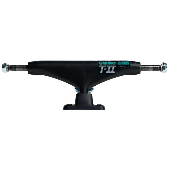 Thunder T-II Polished Trucks (Set) (Matte Black)