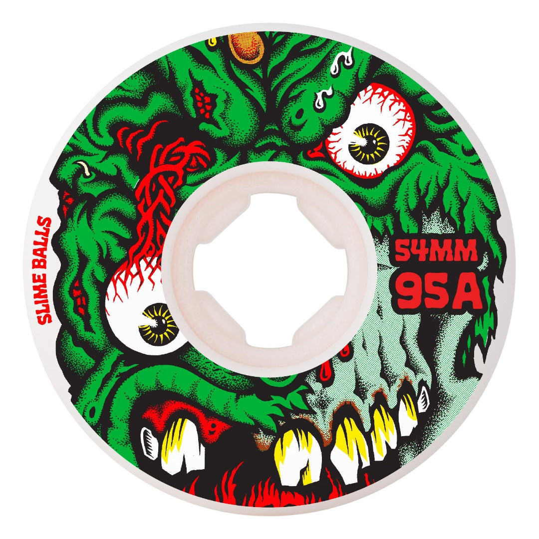 Slime Balls Roskopp Face Two Reissue Hardline 54mm 95D Wheels