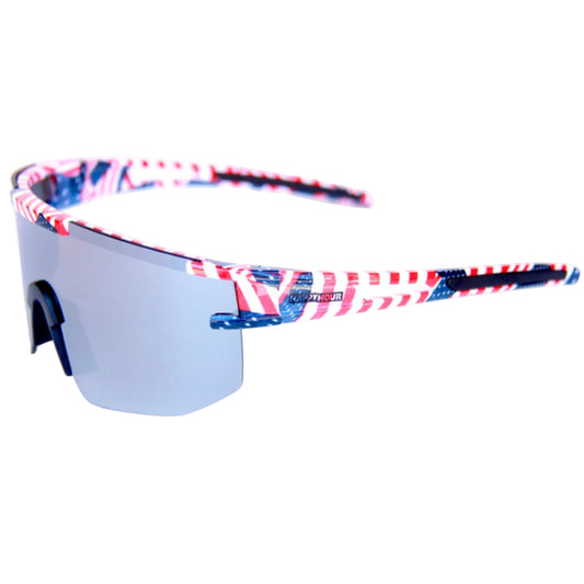 Happy Hour Party Wagons Chrome Merica Sunglasses