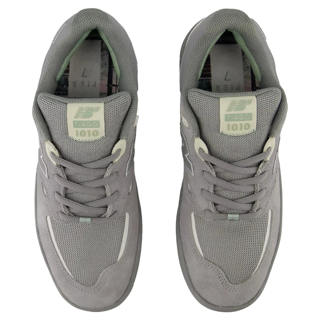 New Balance Numeric 1010 Tiago Lemos Shoes - Grey/White