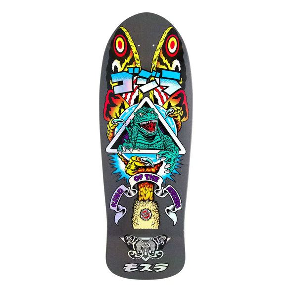 Santa Cruz x Godzilla Mothra Natas Skateboard Deck 10.538