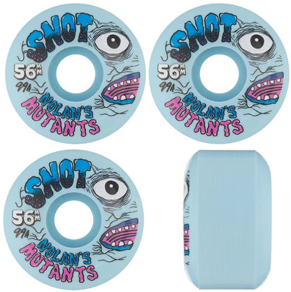 Snot Nolans Mutants Ice Blue 56MM 99A