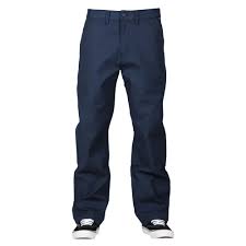 Vans Authentic Chino Relaxed Pants (Dress Blue)