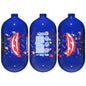 JT Ultra Carbon Fiber Air Tank 80/4500 w FLO Pro Regulator - July Blue