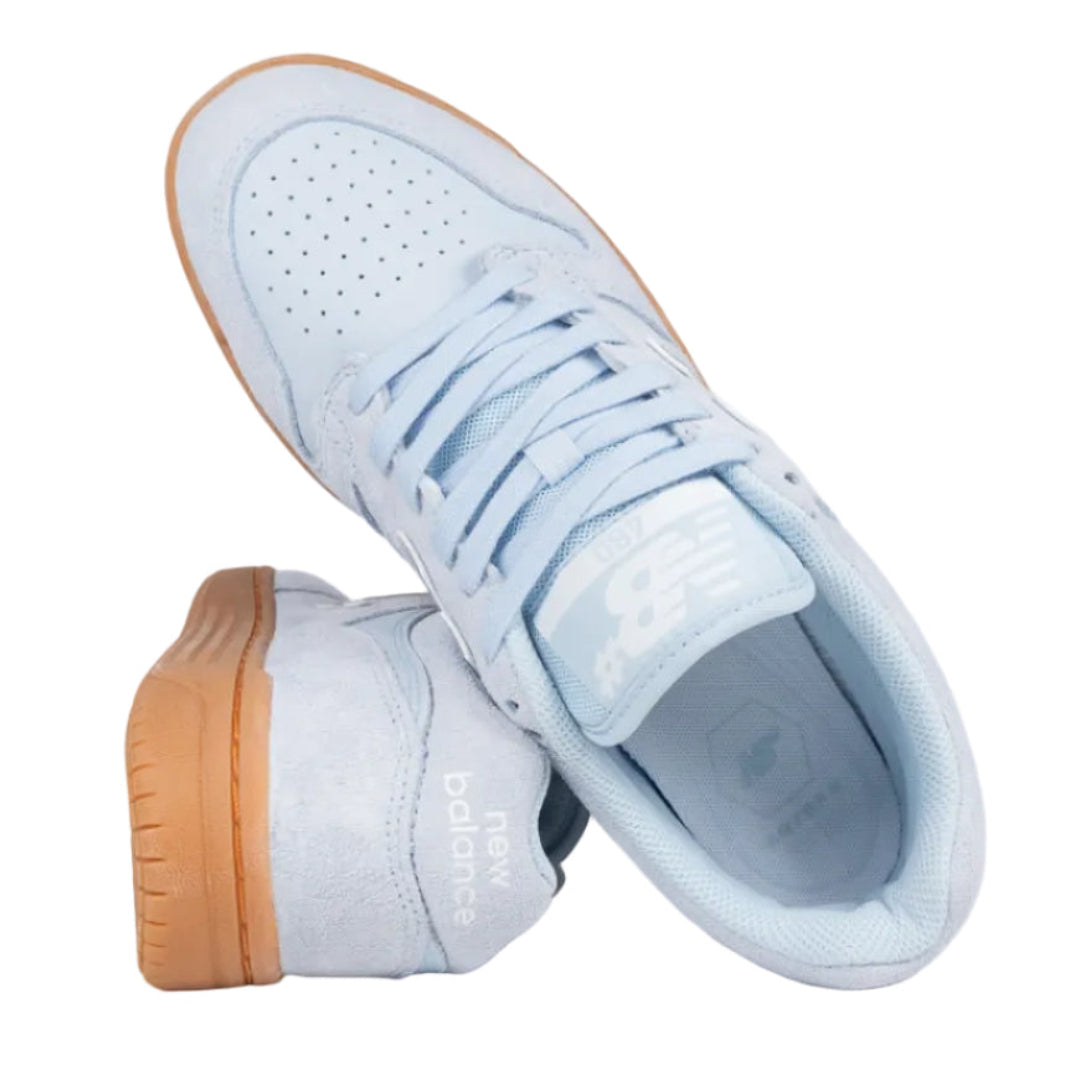 New Balance Numeric 480 Shoes - Baby Blue/White
