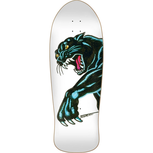 Santa Cruz Natas Sketch Panther Reissue Deck 10.54