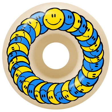 Spitfire F4 99 Classic SPANKY HAPPY 52mm Wheels (Yellow/Blue)