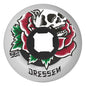 OJ Eric Dressen Rose Skull Double Duro Chubbies 56mm 99/95 Duro Wheels