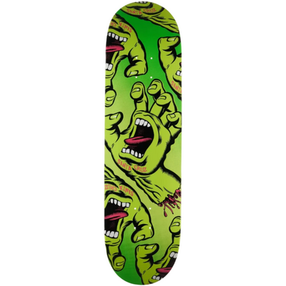 Santa Cruz Crowded Hand Deck 8.5