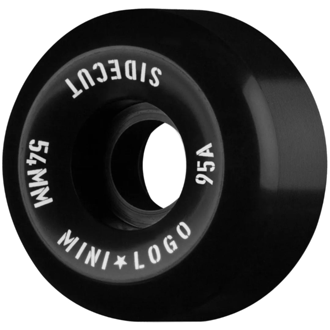 Mini Logo Hybrid Sidecut Black 54mm 95D Wheels