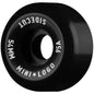 Mini Logo Hybrid Sidecut Black 54mm 95D Wheels