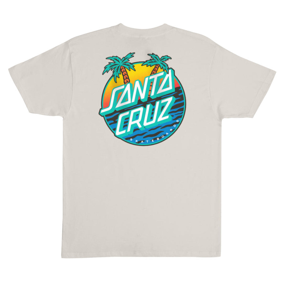 Santa Cruz Retreat Dot Heavyweight T-Shirt - Sand