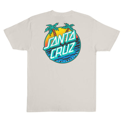 Santa Cruz Retreat Dot Heavyweight T-Shirt - Sand