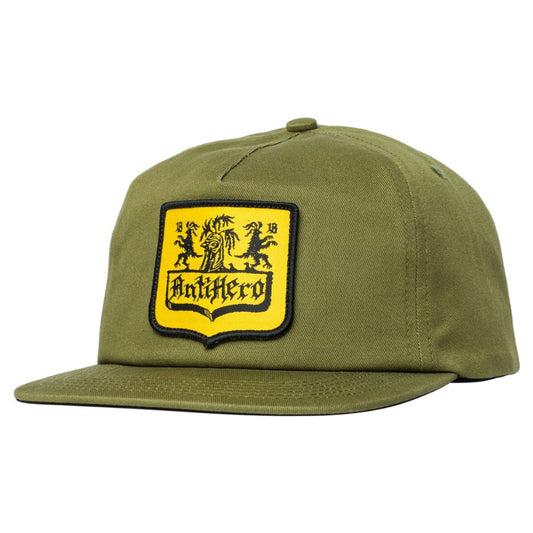 Anti Hero Coat Of Arms Hat - Olive