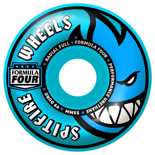 Spitfire Formula Four Radial Full 55mm 99D Wheels