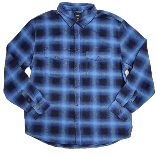 Vans Bixby Plaid Flannel - Parisian Night/Blue