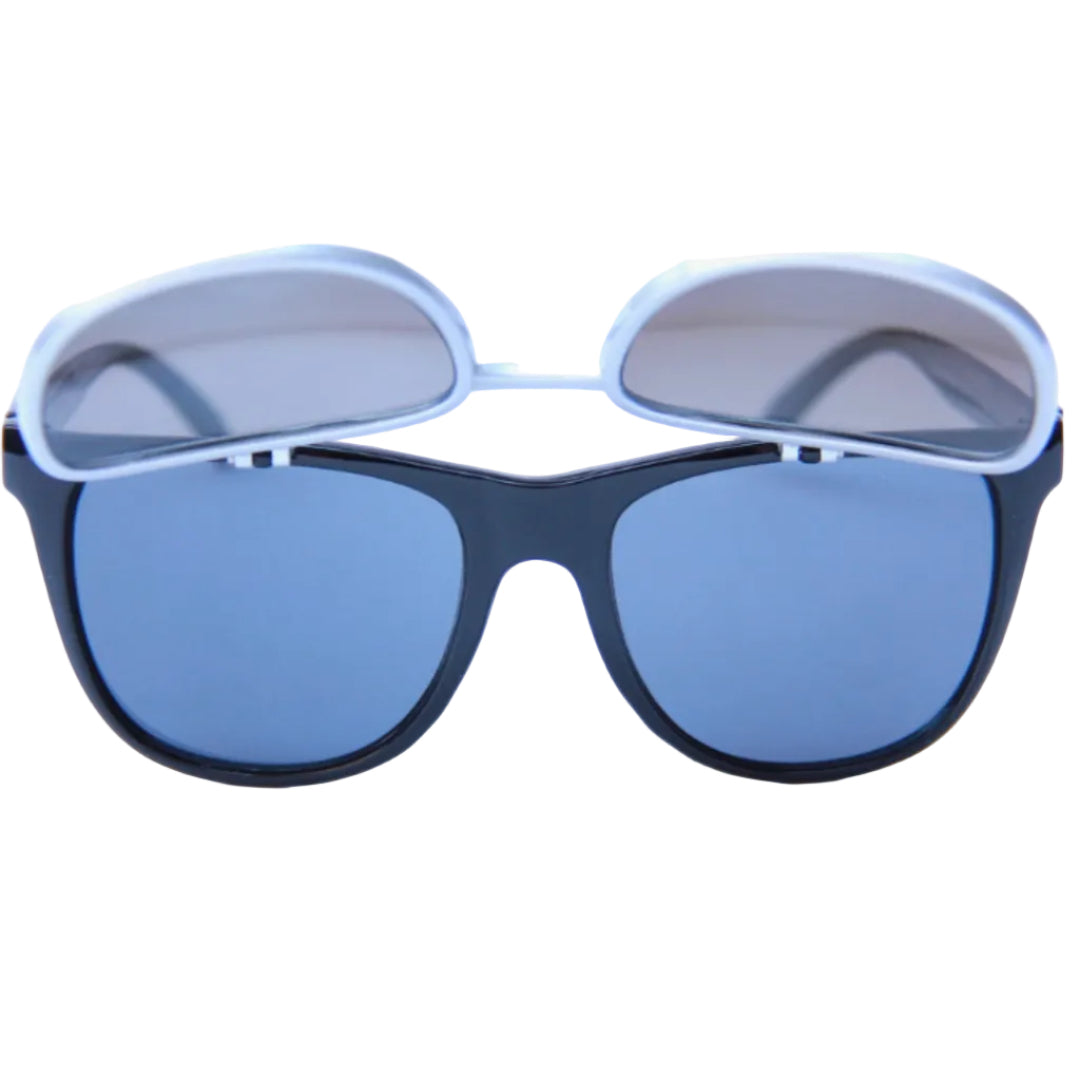 Happy Hour Flip Up Silver Bullets Sunglasses
