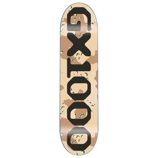 GX1000 Team OG Logo Deck 8.25 - Camo/Black