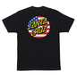 Santa Cruz 4th Of July Dot Heavyweight T-Shirt - Black