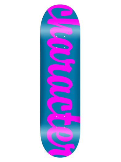 Character Skateboard Script Deck