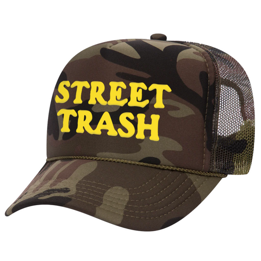 Deathwish Street Trash Trucker Hat - Camo