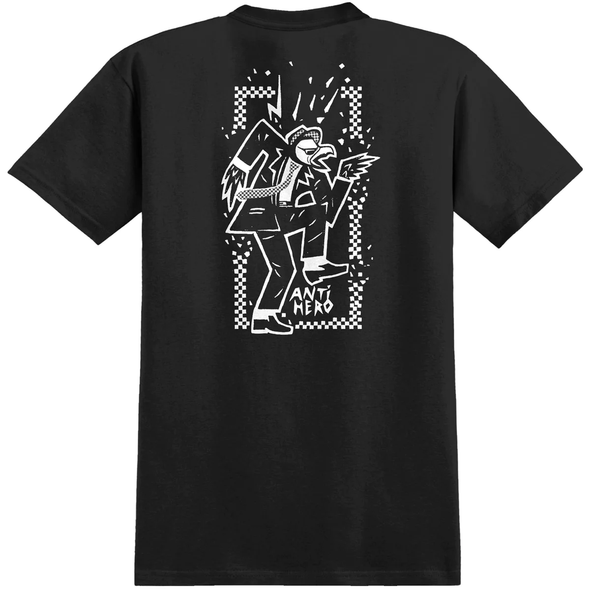 Anti Hero Rude Bwoy T-Shirt (Black/White)
