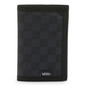 Vans Mn Slipped Checkerboard Wallet - Black/Charcoal