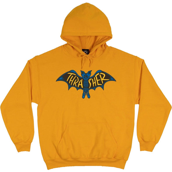 Thrasher Bat Hoodie (Gold)