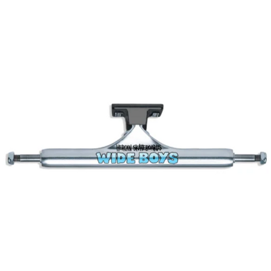 Slappy X Heroin Hollow Wide Boys ST1 Trucks - Polished/Black