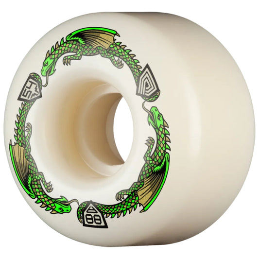 Powell Peralta Dragon Formula Green 54mm 88D Wheels